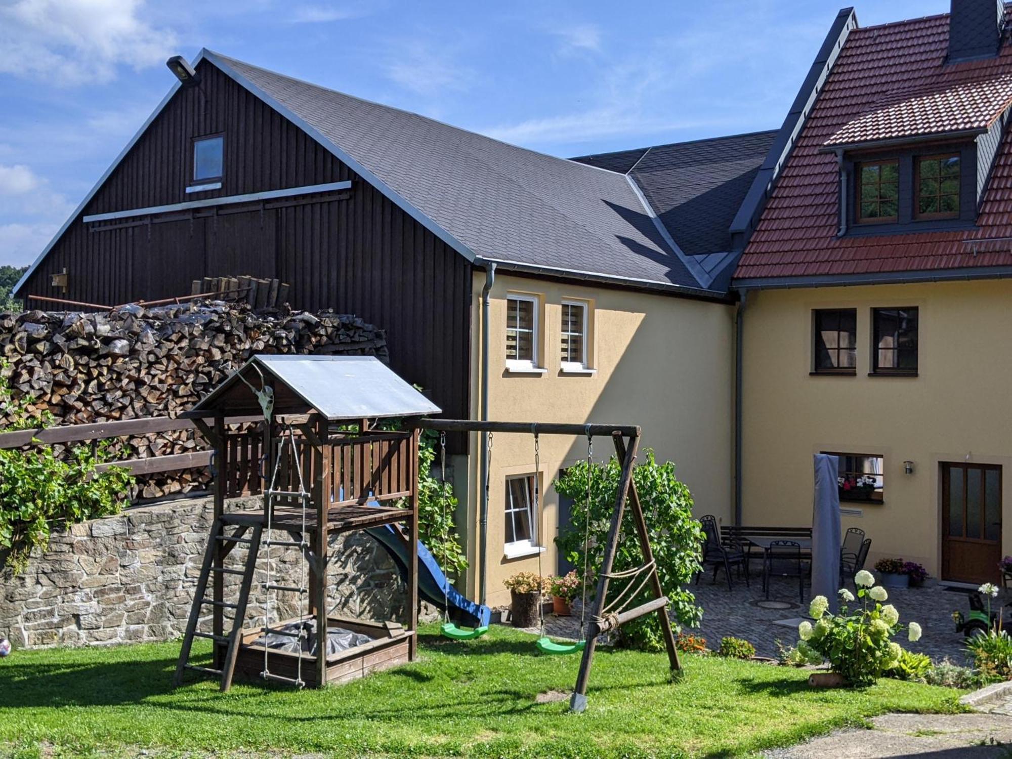 Ferienwohnung Aus-Zeit Auf Dem Lande Bad Gottleuba Exteriér fotografie